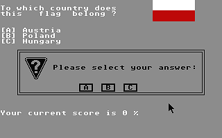 Geography Quiz atari screenshot